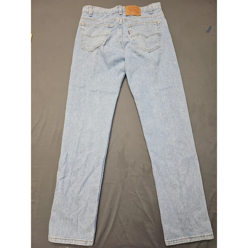 Levi's 505 Mens Jeans 34x32 (33x32) Straight Leg  Light Wash